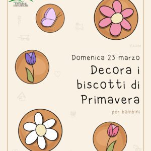 Decora i biscotti di primavera