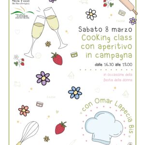 Cooking class con aperitivo in campagna