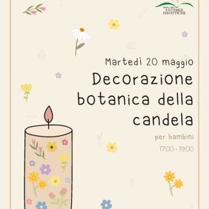 Decorazione botanica della candela 🍃🕯️