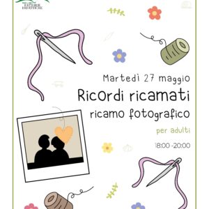 Ricordi ricamati 🧵🌼- ricamo fotografico