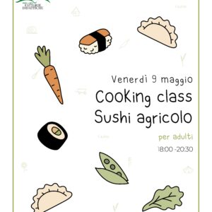 Cooking Class sushi agricolo 🌱